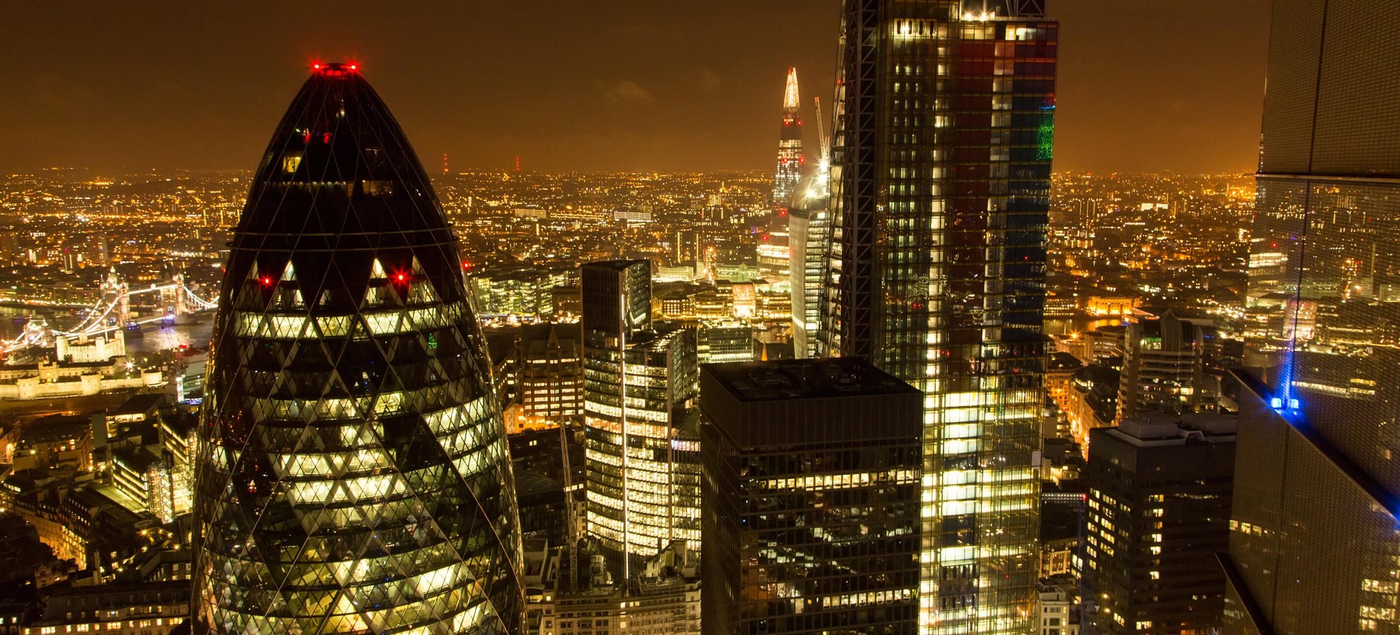 View of the Gherkin